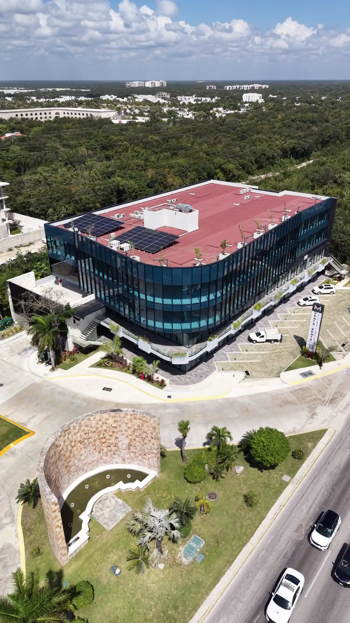 Magnnus Center fachada aérea