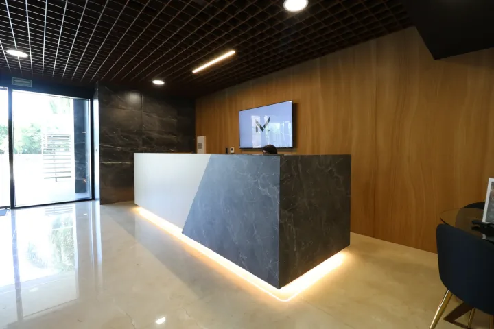 Lobby de lujo de Magnnus Center